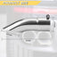 Tubo escape acero inox 2.5" 9" curvado con sujeción