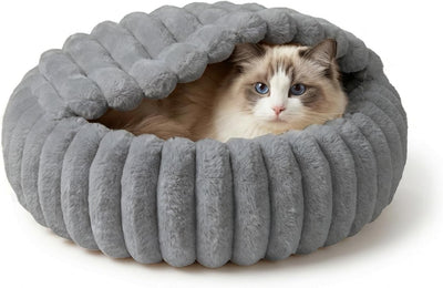 Cama 2en1 para gatos y perros con funda antiderrap