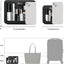 Bolsa maquillaje transparente TSA aprobada con cremallera