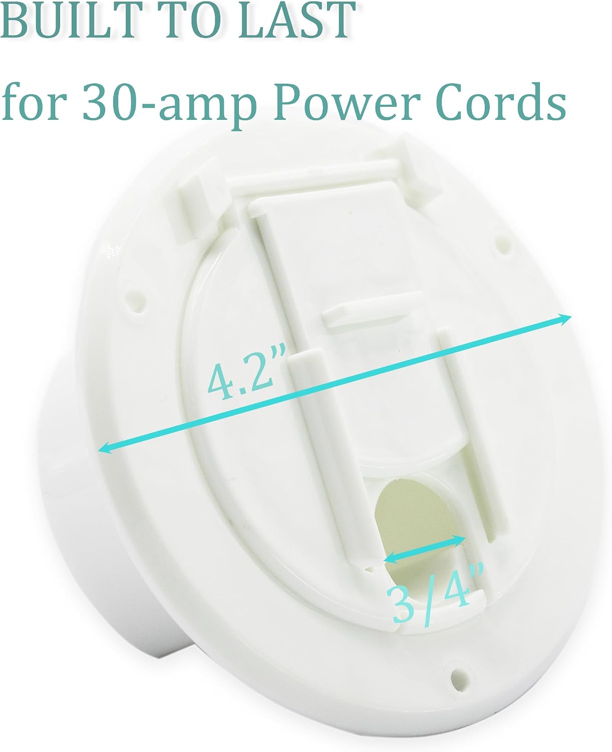 Trampilla eléctrica caravana escotilla redonda 2-3/4pulg