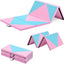 Colchoneta gimnasia plegable 6/8/10ft con cierre gancho y