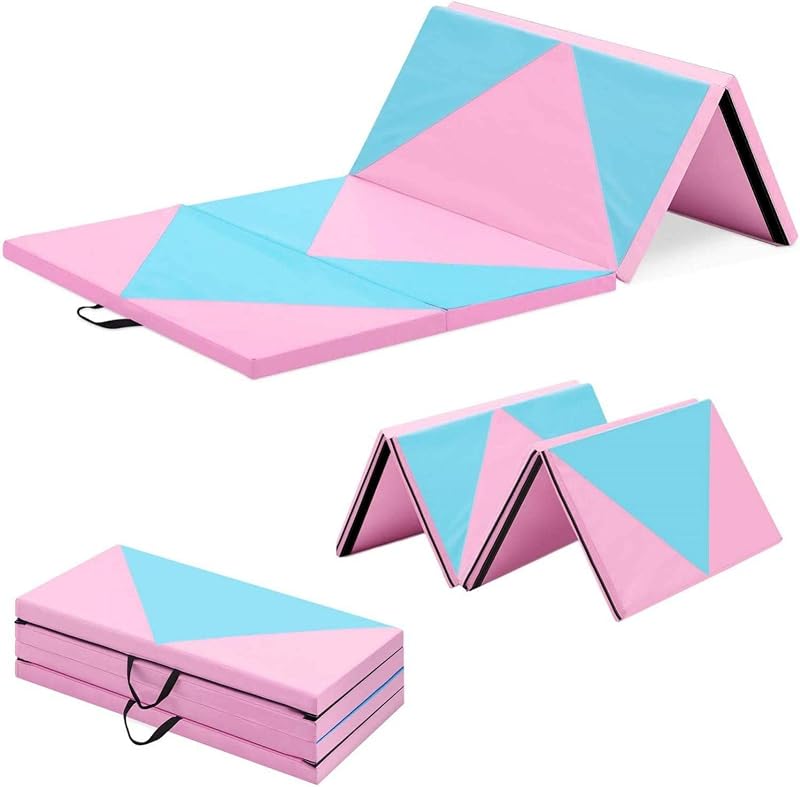 Colchoneta gimnasia plegable 6/8/10ft con cierre gancho y