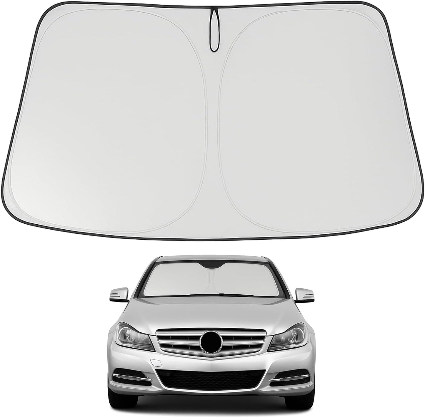 Parasol plegable Dodge Charger 06-10 visera UV