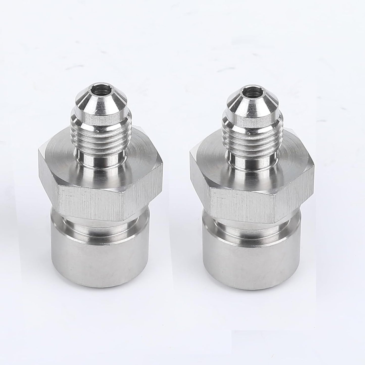Adaptador freno 3/16" acero inox set 2