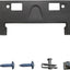 Marco placa matrícula Nissan Rogue negro texturizado