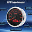 Velocímetro GPS embarcación 110mm 80MPH antena marino negro