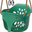 Asiento columpio niños respaldo alto elefante 600lb verde