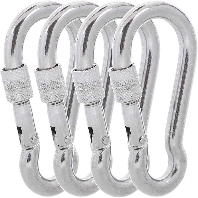 Mosquetones acero inox 316 para llavero perro