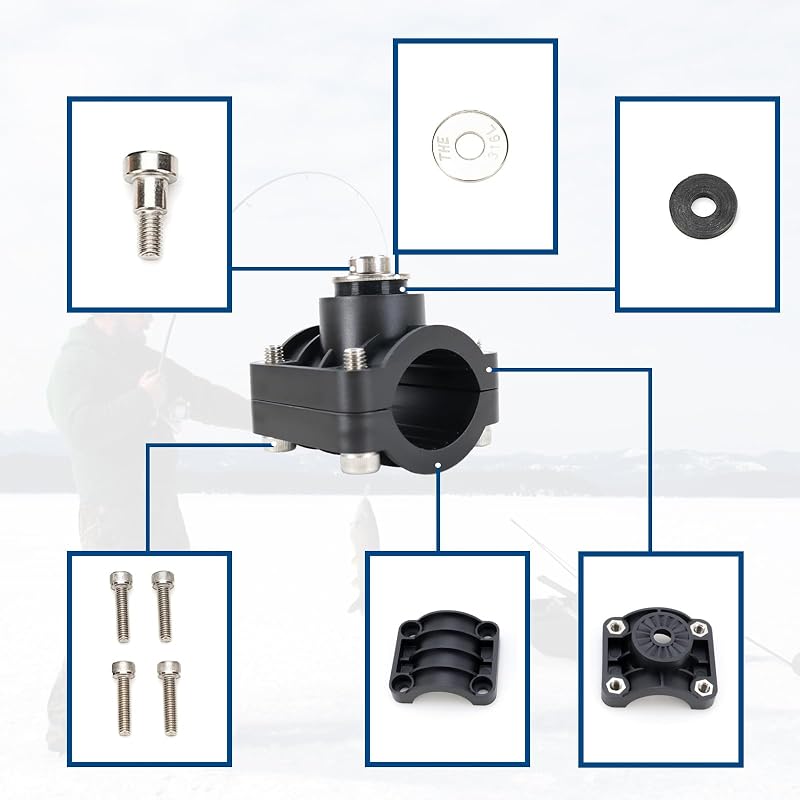 Accesorios montaje poste Livescope para transductor Panoptix LVS32