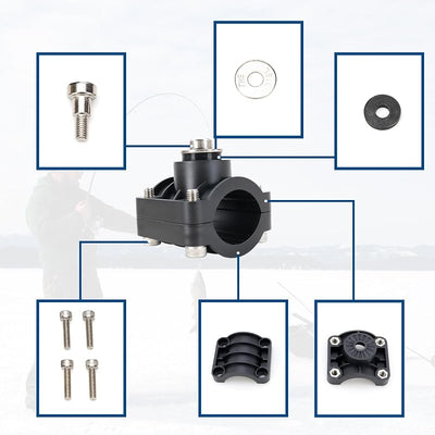 Accesorios montaje poste Livescope para transductor Panoptix LVS32