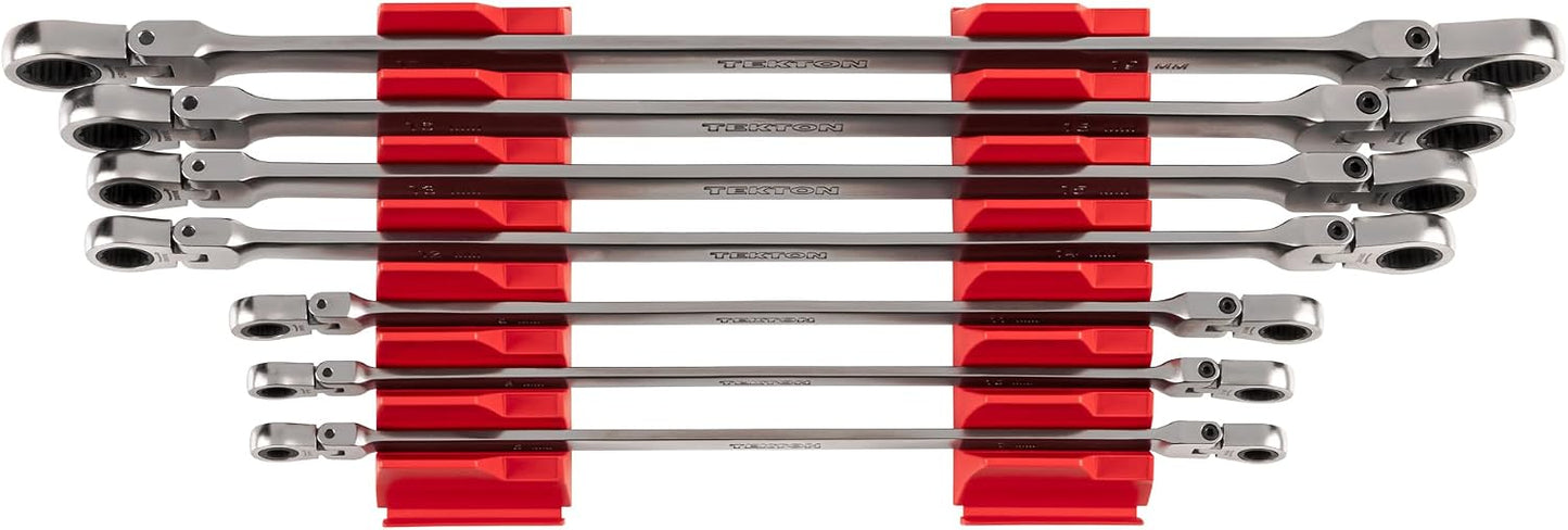 Set llaves trinquete 6-19mm 7 Pzas con organiz.