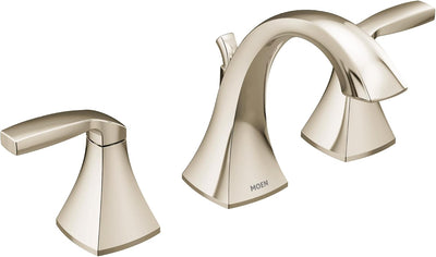 Grifo baño dos manijas níquel pulido T6905NL