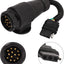 Adaptador remolque 13v a 4v UE a EE.UU. para RV