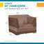 Funda sillón patio 40pulg impermeable