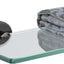 Estante vidrio baño 24x5" acero inox ORB