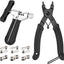 Alicates cadena bicicleta 6 pares divisor eslabones