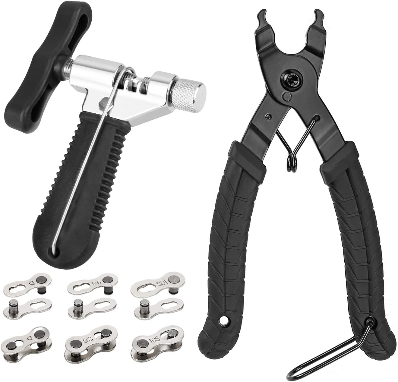 Alicates cadena bicicleta 6 pares divisor eslabones