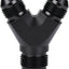Adaptador aluminio 10AN a 8AN negro