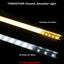 Perfil aluminio difusor LED 6.56pies negro mate empotrado