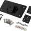 Soporte placa matrícula 3 agujeros comp Harley 73+