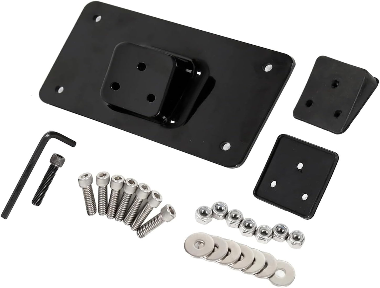 Soporte placa matrícula 3 agujeros comp Harley 73+