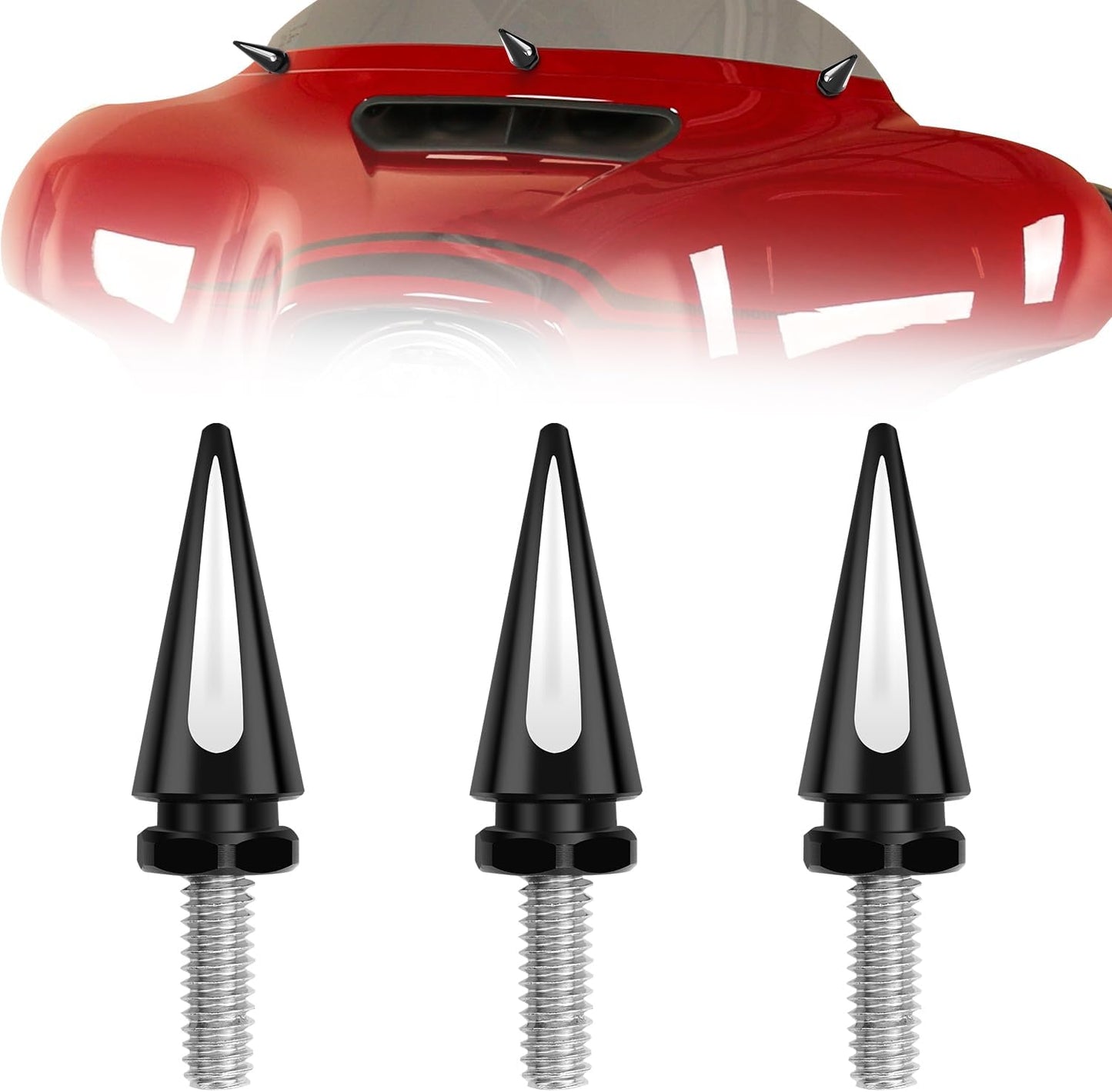 Tornillos parabrisas motocicleta comp Harley Davidson 96-13