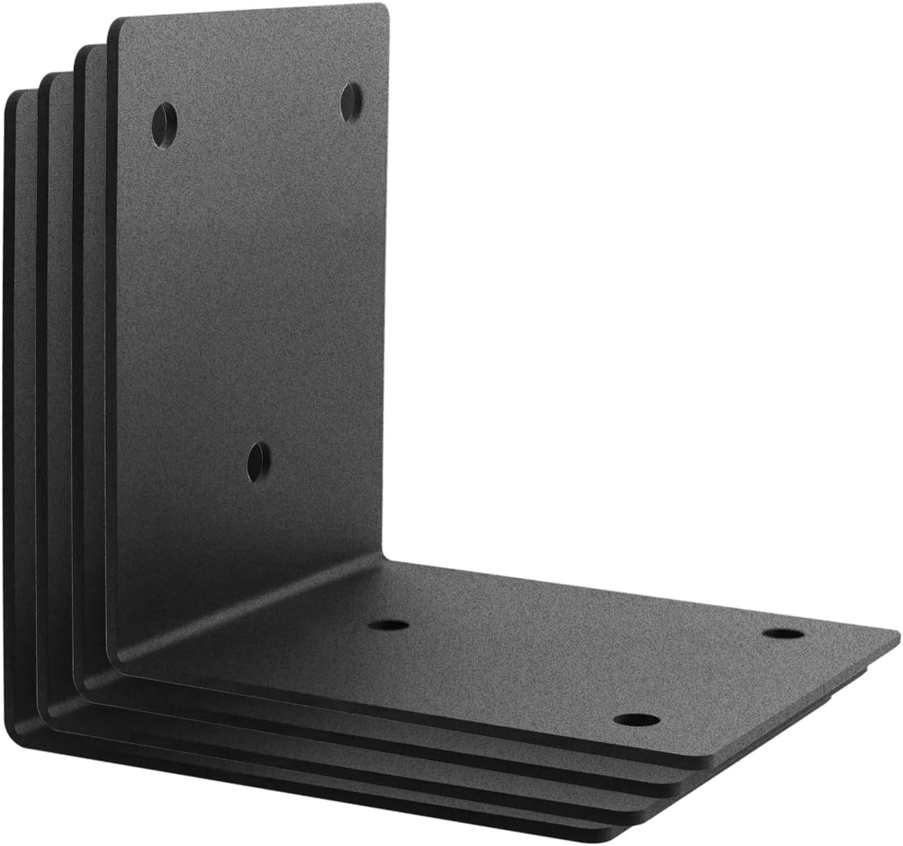 4 Soportes L 6x5" para Marcos al Aire Libre