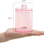 2 Pzas Tarro Baño con Soporte Qtip 10oz Rosa