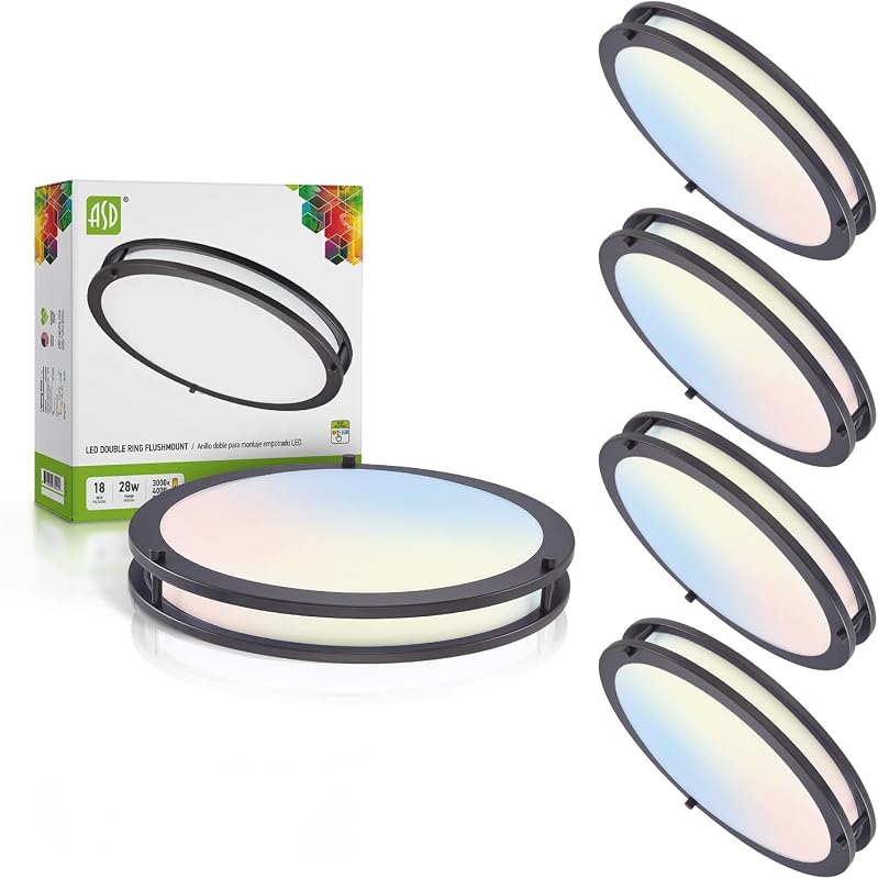 Luminaria techo empotrada LED 18pulg 28W 3000-5000K