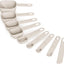 Juego de 9 tazas y cucharas medidoras anidadas sin BPA