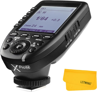 Transmisor disparador flash inalámbrico Nikon 11 func. 16 grupos
