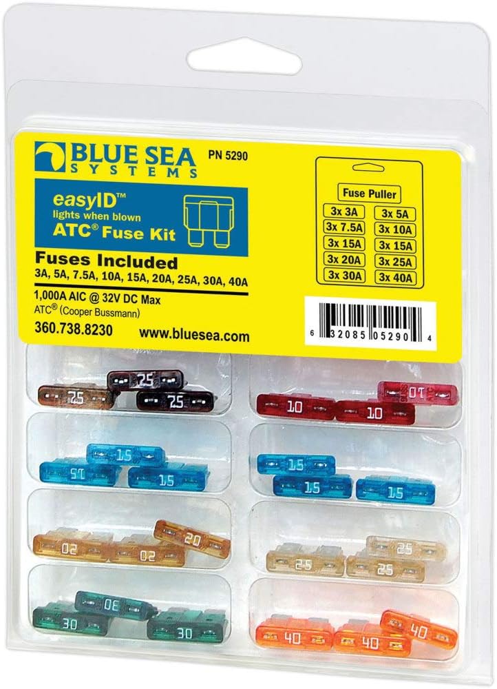 Fusibles ATC EasyID para Circuitos Eléctricos Automotrices