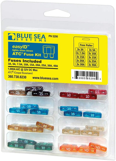 Fusibles ATC EasyID para Circuitos Eléctricos Automotrices