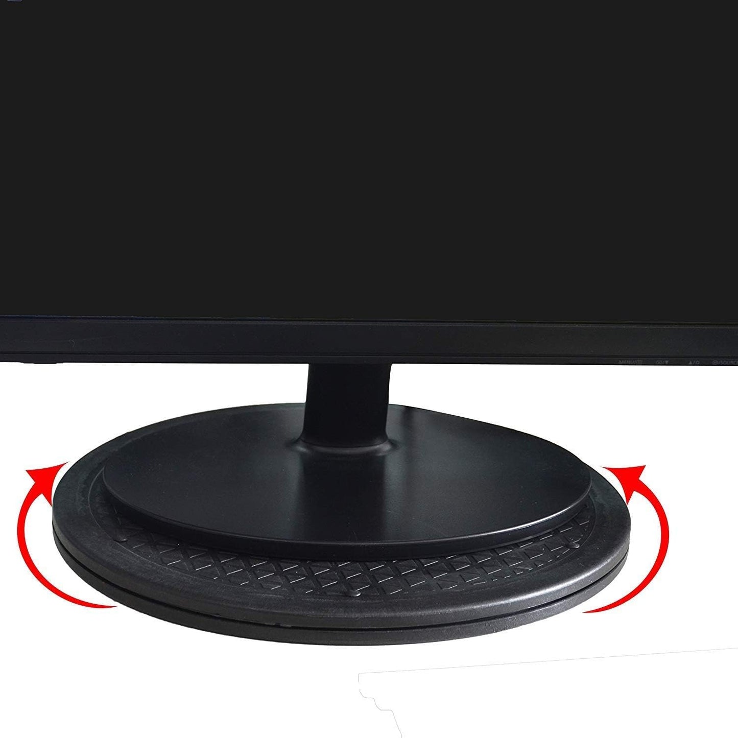 Soporte giratorio 12" acero rodamientos monitor TV