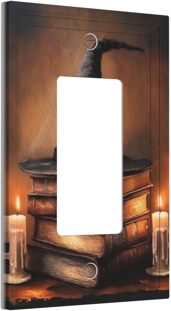 Placa interruptor decorativa taza mágica pandilla basculante