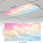 10 Pzas Cubierta Luz Fluorescente con 10 Imanes 2x4pies