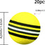 Pelotas golf esponja multicolor 20 pzas interiores
