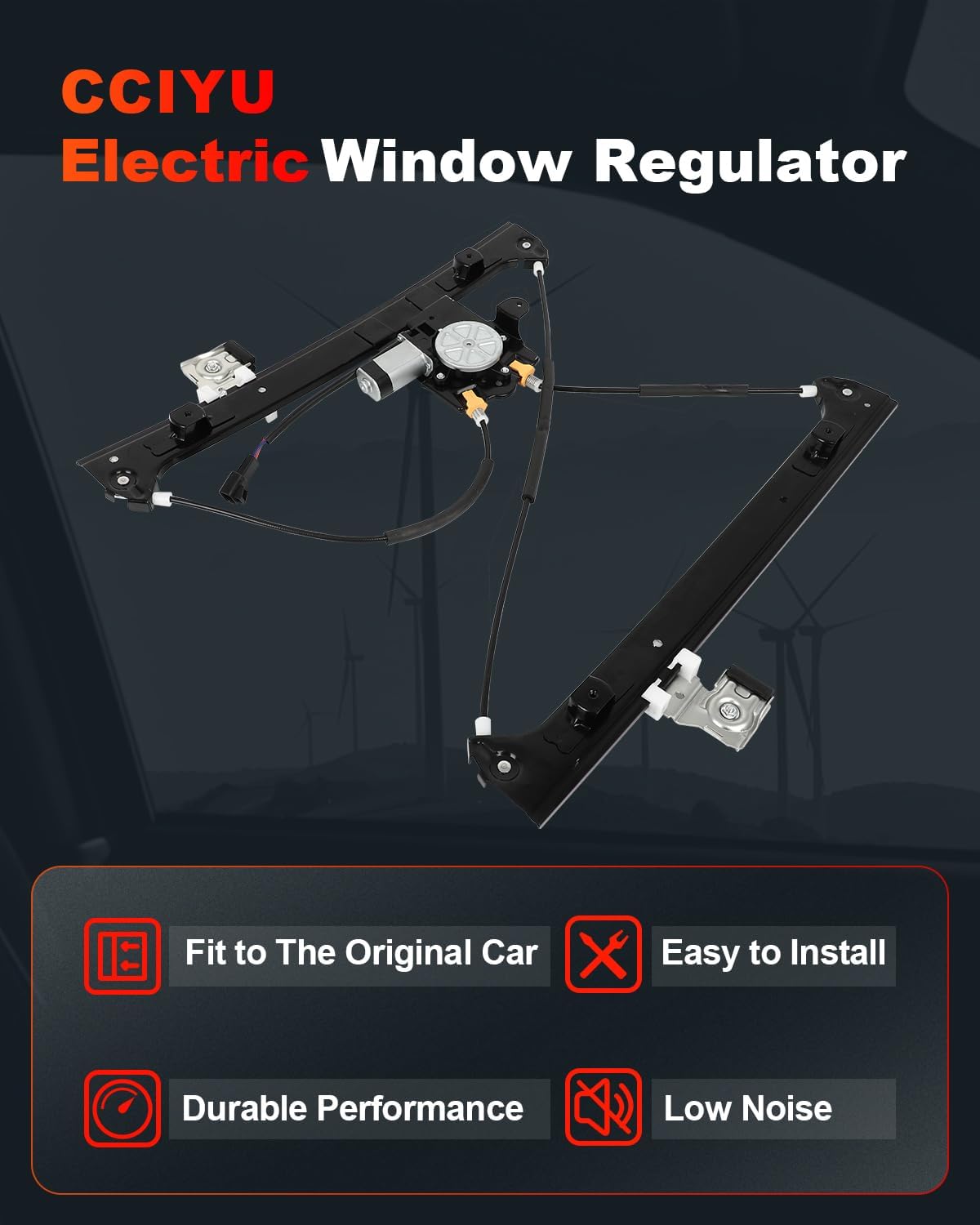 Elevalunas eléctrico derecho Chevy Trailblazer Envoy 02-09