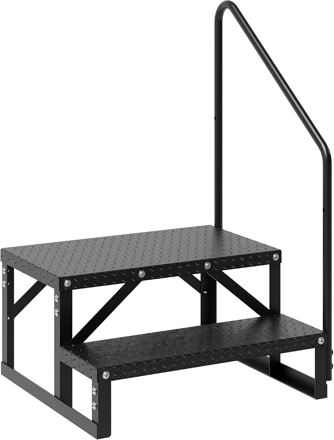 Escalones RV 2 escalones con pasamanos 660lb antiderrap