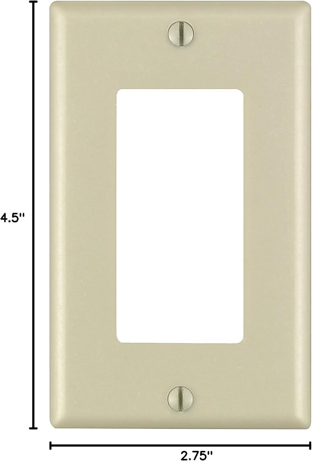 Placa soporte tomacorriente termoestable 120V