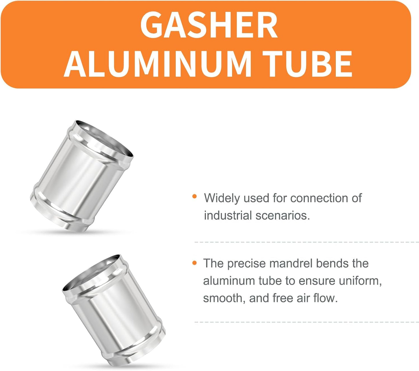 Tubo aluminio 3" para interenfriador 2" ext
