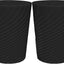 Cubo basura 1.8gal perfil delgado pack 2 negro