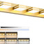 Lámpara LED tocador 30" 5CCT acrílico dorado mate