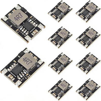 Pack 10 Reguladores Voltaje DC-DC 5-30V a 3.3/5/9/12V