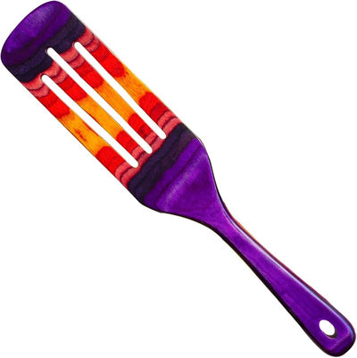 Espátula de madera abedul 13pulg utensilio cocina versátil