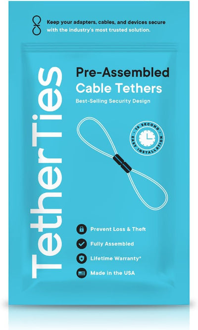 Sujetacables acero antirrobo con cerradura