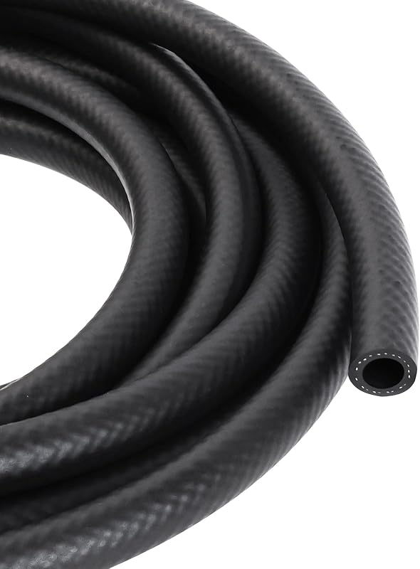 Manguera goma NBR 5/16pulg 5ft para motor pequeño negro