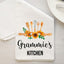 Toalla cocina Grammie's decoración girasol regalo hogar suave