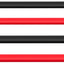 Cable batería 4 AWG con terminales 3/8" para solares