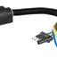 Adaptador eléctrico plano 4 vías 57184